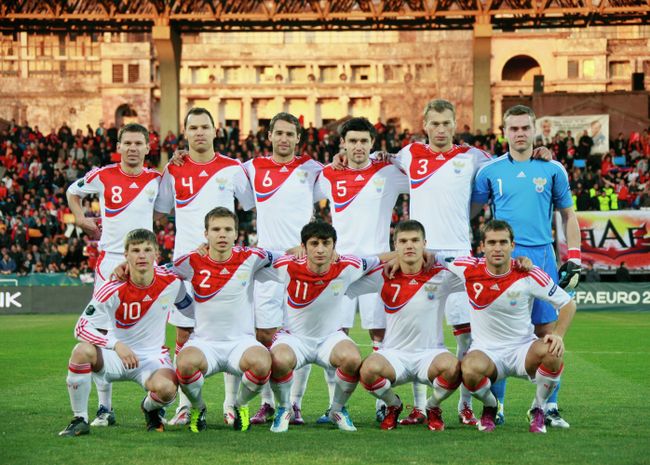 Футболисты сборной России. Архив Футболисты сборной России. Архив