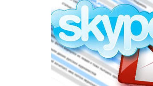 Skype и Gmail