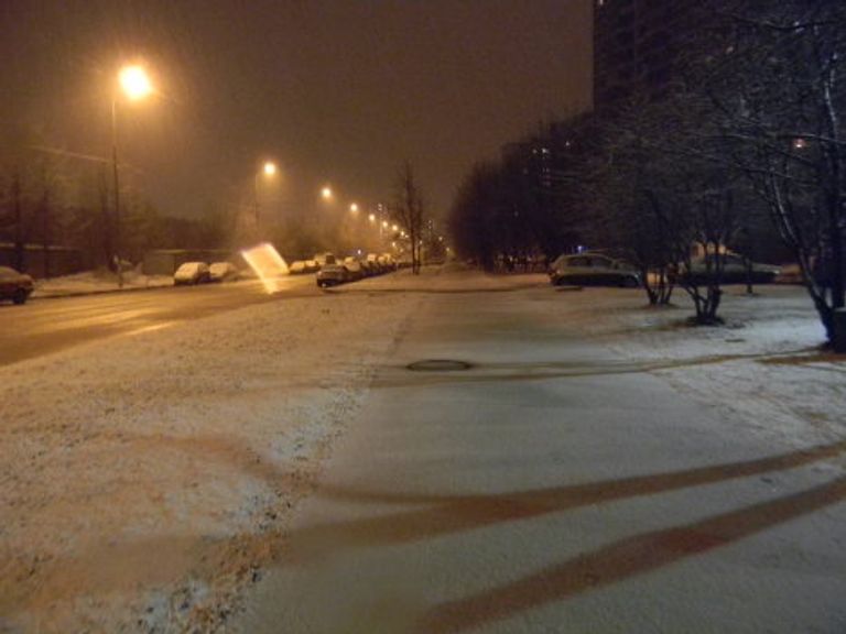 Снегопад в ЮАО