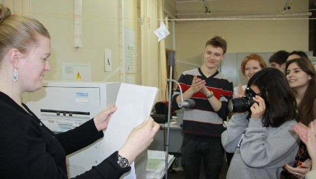 Выпуск газеты Журналист