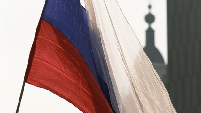 Государственный флаг Российской Федерации, архивная фотография