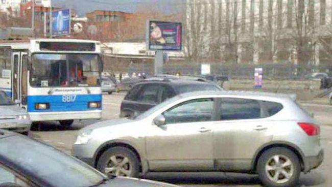На Якиманке выключились светофоры
