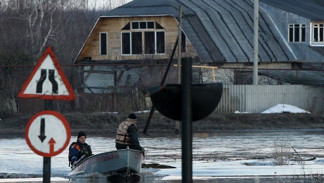Паводок в Саратовской области