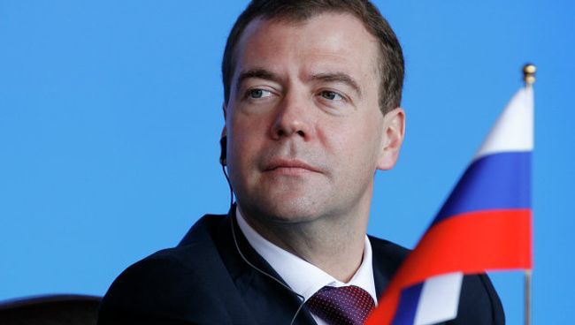 Президент РФ Дмитрий Медведев
