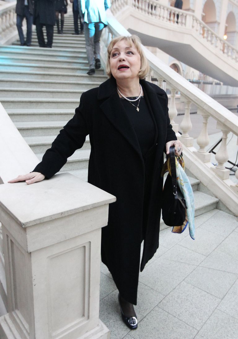Актриса Театра Ленком Елена Шанина на церемонии вручения Национальной театральной премии Золотая Маска Актриса Театра Ленком Елена Шанина на церемонии вручения Национальной театральной премии Золотая Маска