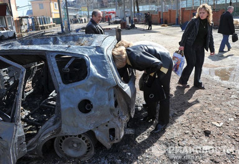Пожар на газораспределительной станции в поселке Западный Одинцовского района