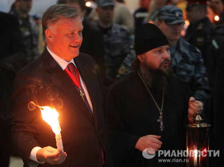 Встреча Благодатного огня Встреча Благодатного огня