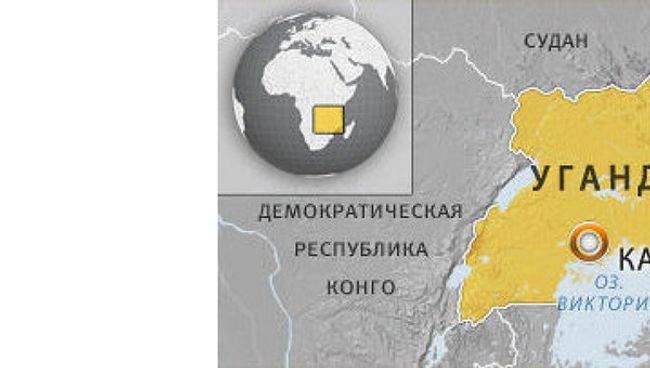 Уганда. Карта