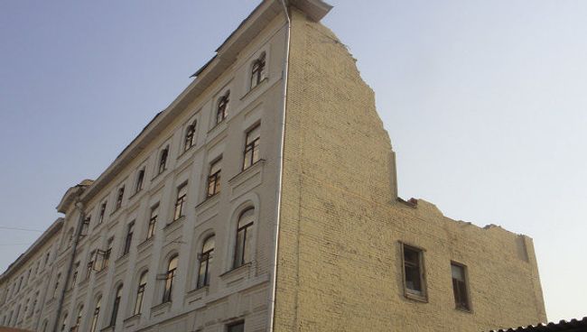 Снос старинного дома на Якиманке. Архив Снос старинного дома на Якиманке. Архив