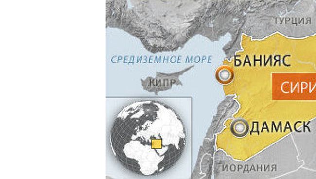 Сирийская армия ввела танки в город Банияс