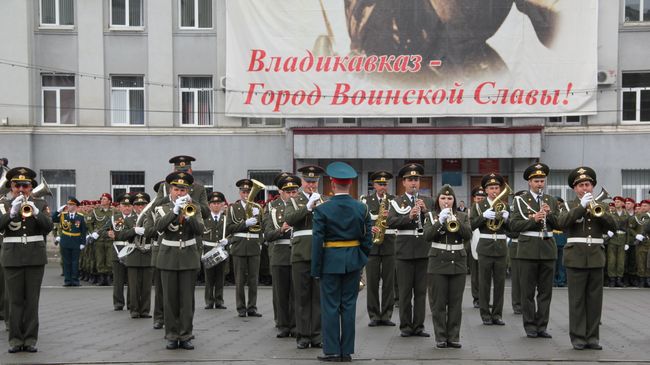Парад Победы во Владикавказе