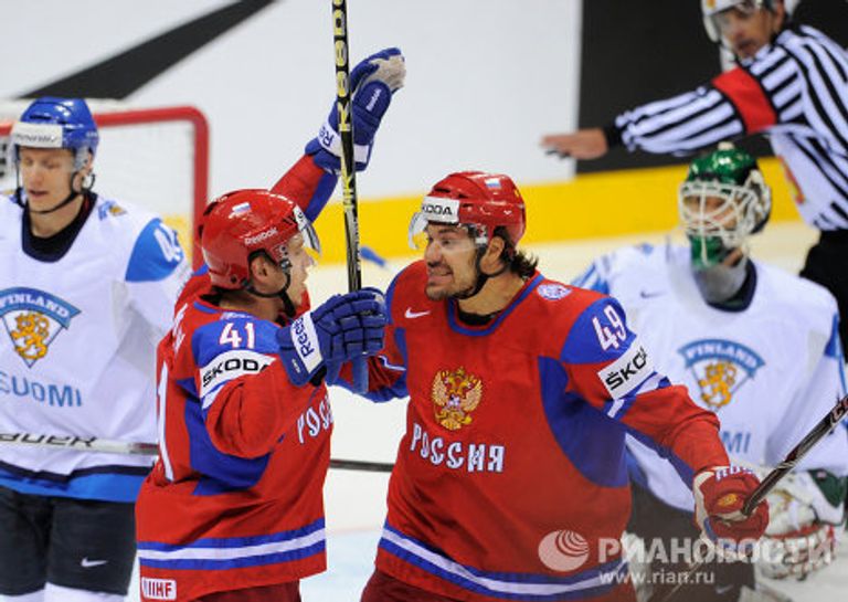 Хоккеисты сборной России