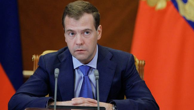 Президент РФ Дмитрий Медведев