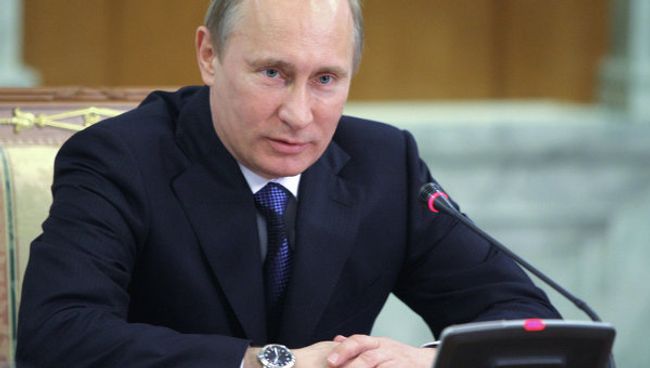 Встреча премьер-министра РФ Владимира Путина с активом Общероссийского народного фронта в Сочи