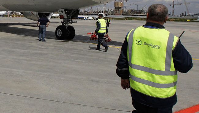 В аэропорту Внуково. Архив В аэропорту Внуково. Архив