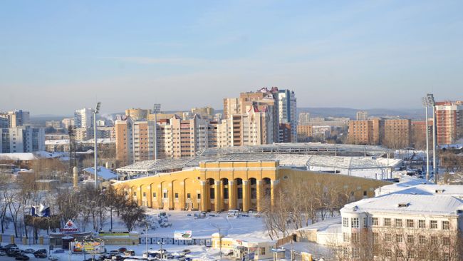 Реконструкция центрального стадиона в Екатеринбурге, архивное фото Реконструкция центрального стадиона в Екатеринбурге, архивное фото