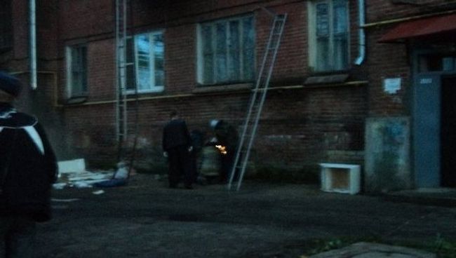 Обрушение дома в Струнино Владимирской области