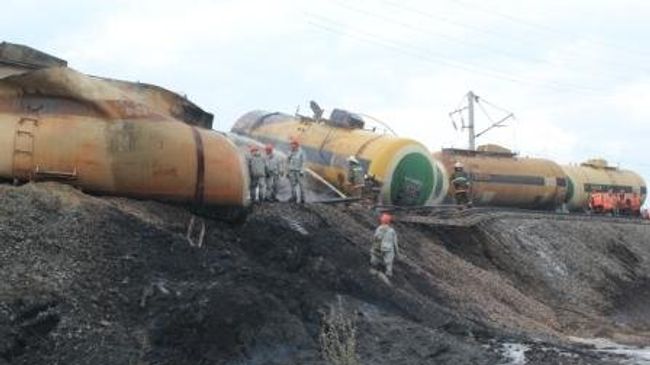 Железнодорожная авария в Костромской области