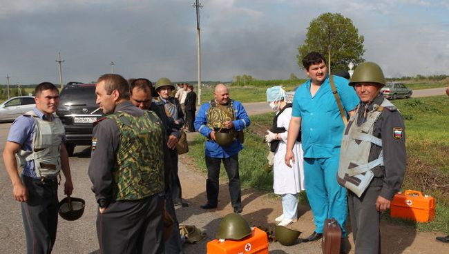 В воинской части в Башкирии возник пожар В воинской части в Башкирии возник пожар