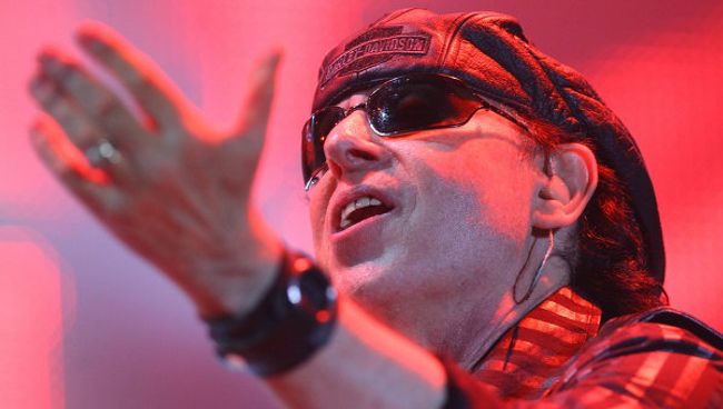 Солист группы Scorpions Клаус Майне