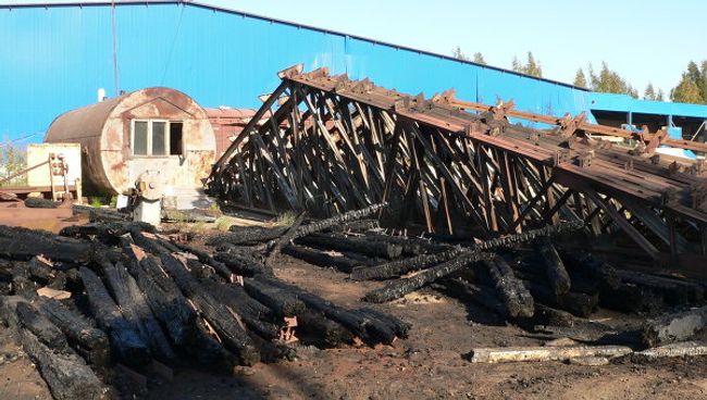 Последствия взрыва АЗС в Костроме Последствия взрыва АЗС в Костроме