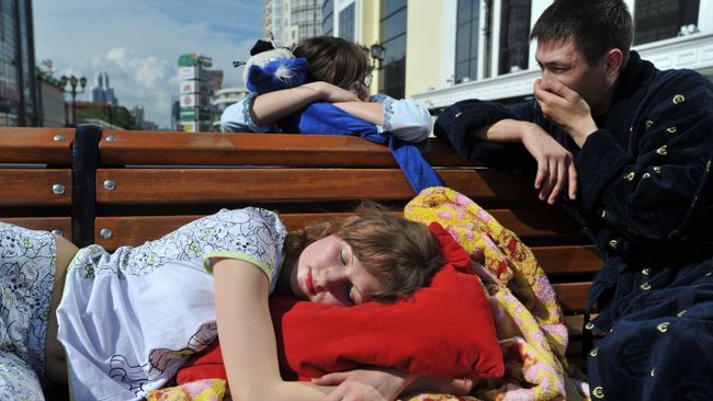 Флешмоб Выспись в Екатеринбурге Флешмоб Выспись в Екатеринбурге