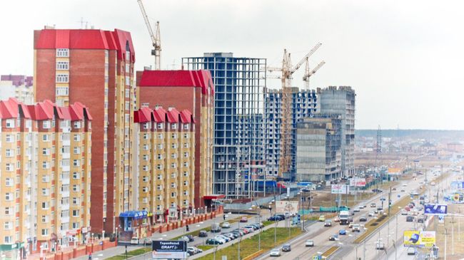 Тюмень с высоты птичьего полета