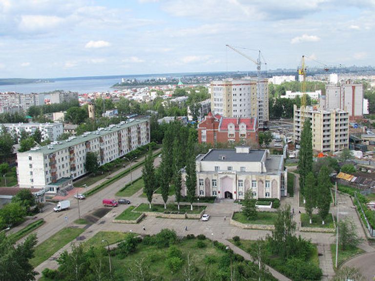 Набережные Челны с высоты птичьего полета Набережные Челны с высоты птичьего полета