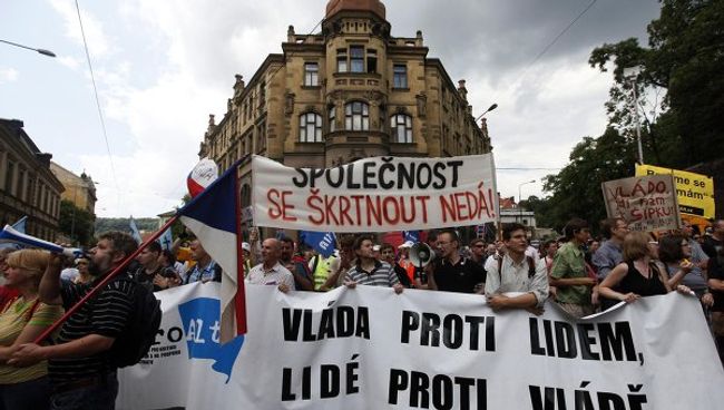 Забастовка транспортных профсоюзов Чехии в июне 2011 г. Забастовка транспортных профсоюзов Чехии в июне 2011 г.