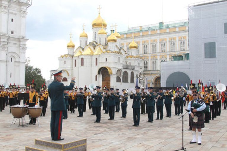 Презентация военно-музыкального фестиваля Спасская Башня прошла в Москве Презентация военно-музыкального фестиваля Спасская Башня прошла в Москве