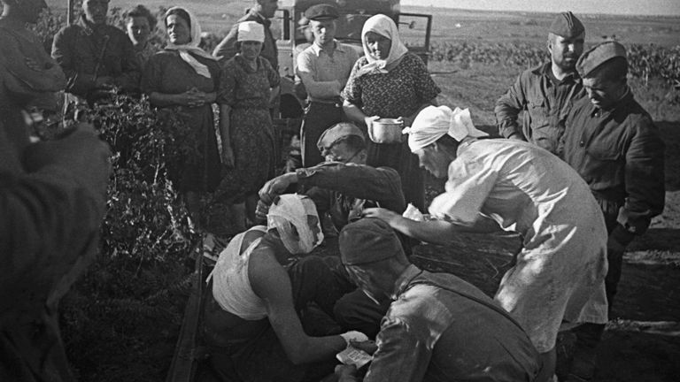 Пострадавшие в первые дни Великой Отечественной войны Пострадавшие в первые дни Великой Отечественной войны