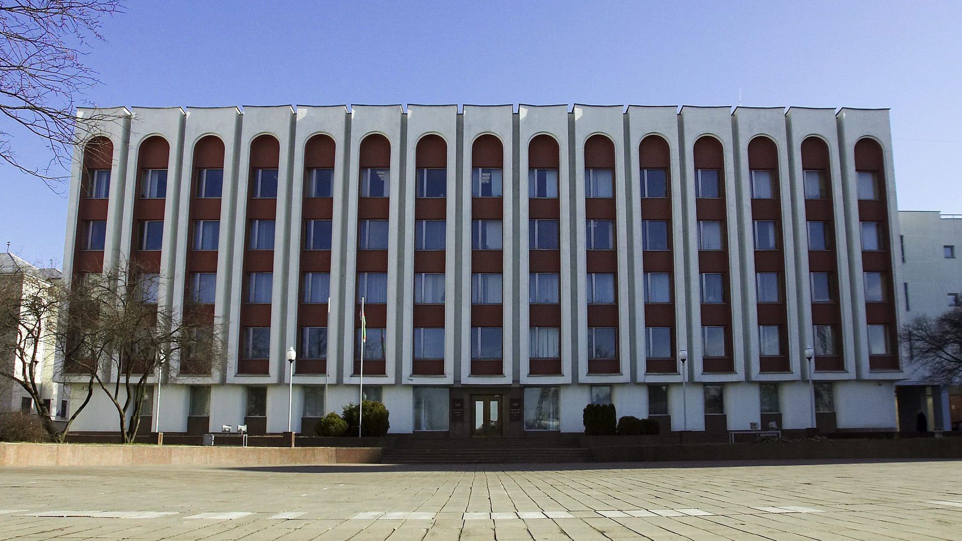 Здание Министерства иностранных дел Республики Беларусь Здание Министерства иностранных дел Республики Беларусь - РИА Новости, 1920, 24.06.2023