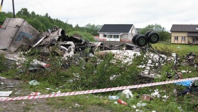 Авария Ту-134 в Карелии. Архив