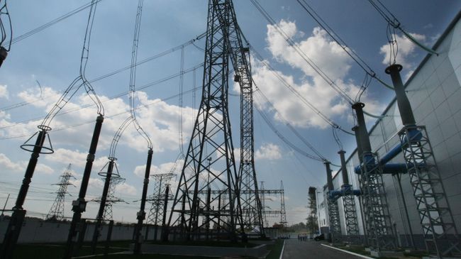 Новая подстанция Московского энергетического кольца. Архив