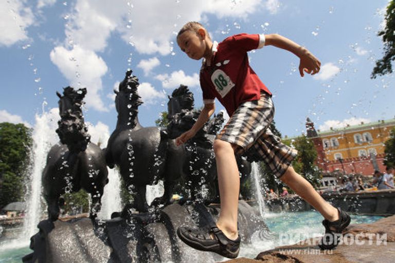 Жара в Москве Жара в Москве