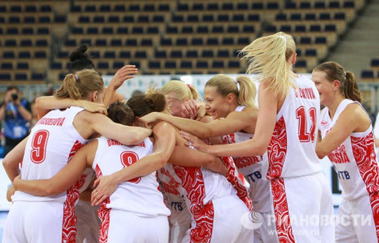 Баскетболистки сборной России Баскетболистки сборной России