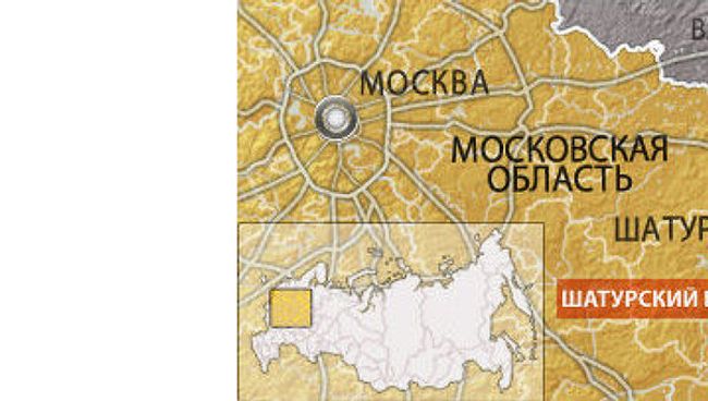 Шатура на карте