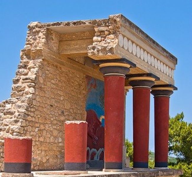 Крит, Кносский дворец Крит, Кносский дворец