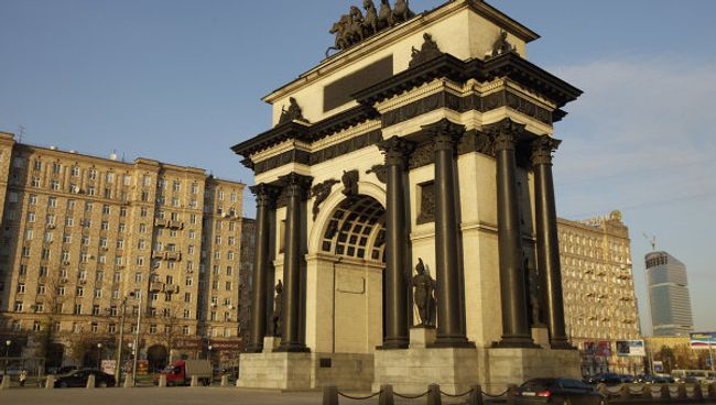 Виды Москвы. Триумфальная арка Виды Москвы. Триумфальная арка