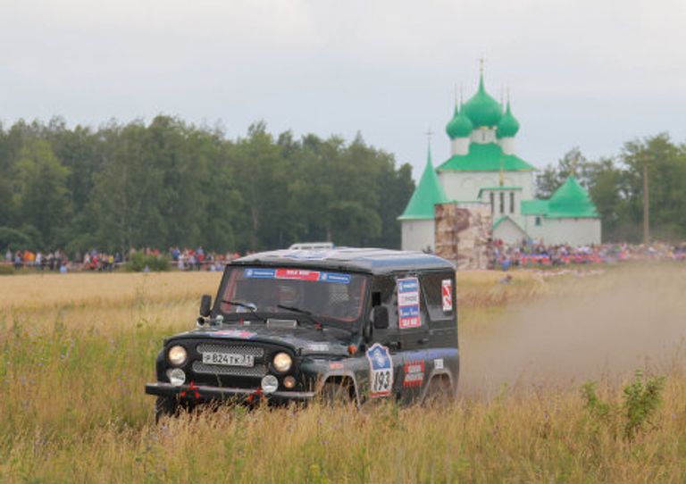Автоспорт. Старт ралли-рейда Шелковый путь в Тульской области