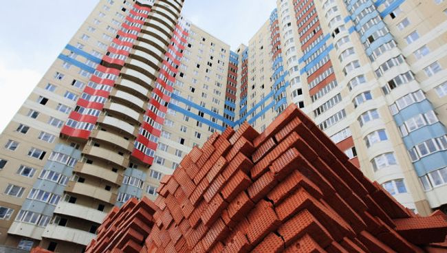 Строительство панельных домов. Архив