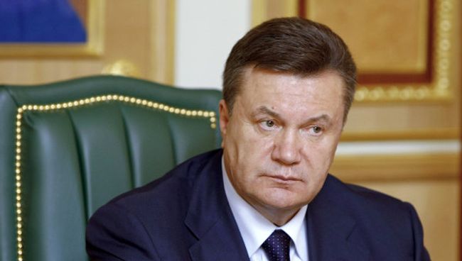 Президент Украины Виктор Янукович. Архив