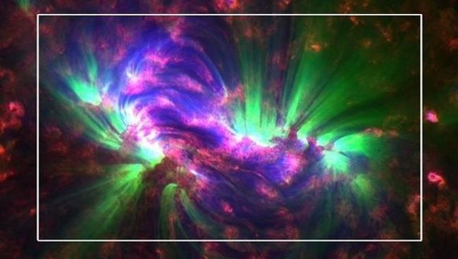 Волны Альфвена на Солнце на снимке, сделанном обсерваторией SDO