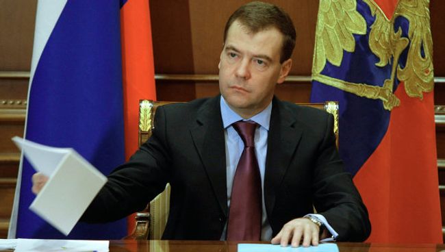 Президент РФ Дмитрий Медведев