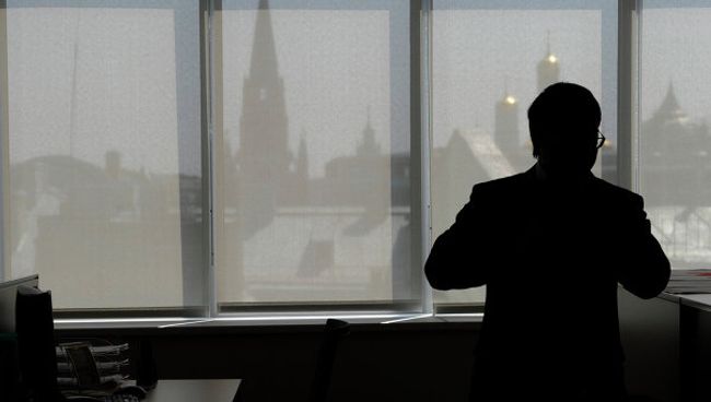 Работа нового офиса фондовой биржи РТС