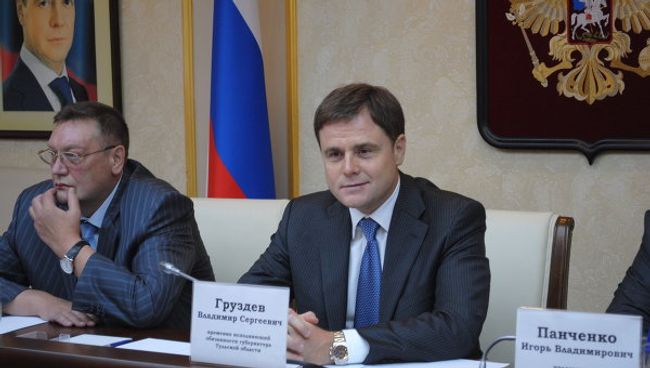 Врио губернатора Тульской области Владимир Груздев Врио губернатора Тульской области Владимир Груздев