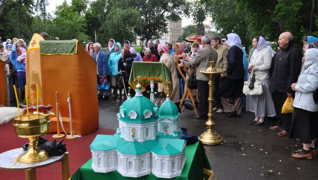 Крестный ход в честь Илии Пророка в Омске