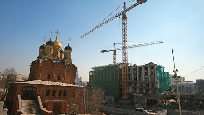 Демонтаж гостиницы Россия. Архив Демонтаж гостиницы Россия. Архив