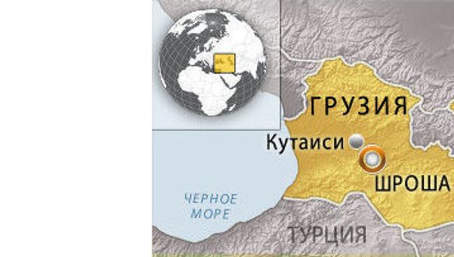 Село Шроша Зестафонского района Грузии