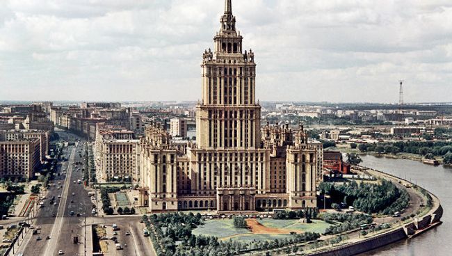 Кутузовский проспект в Москве. Архив Кутузовский проспект в Москве. Архив